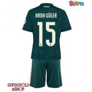 Real Madrid Arda Guler #15 Udebanesæt Børn 2026-27 Kort ærmer (+ korte bukser)